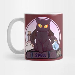 spell the scary kitten Mug